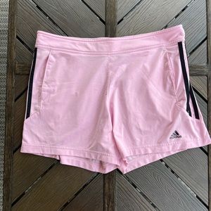 Womens Large Pink Adidas Shorts